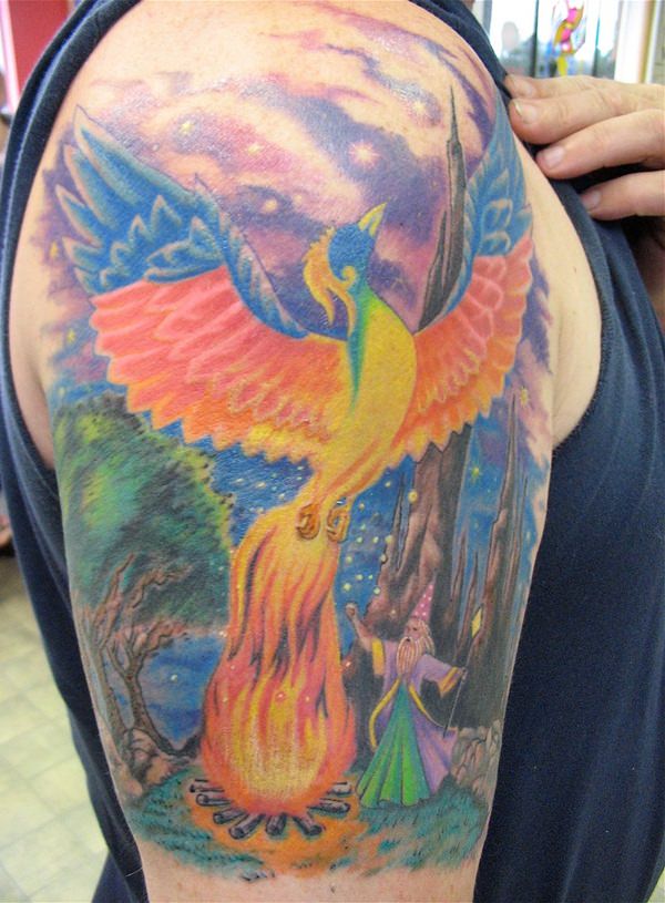 Phoenix Tattoo Ontwerpen & Hun betekenis