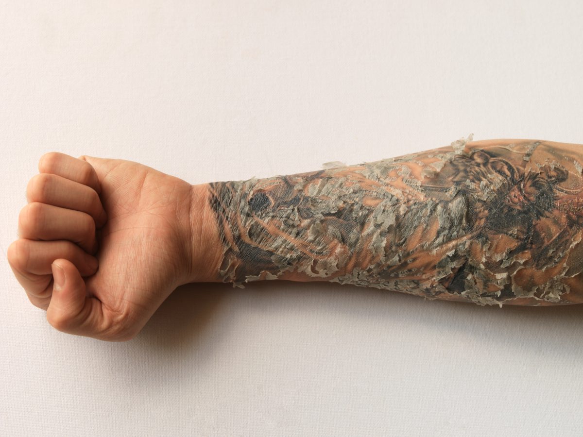 Tattoo Scabbing: hoeveel is normaal?