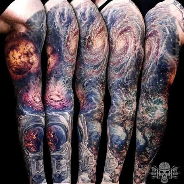 Space Mouw Tattoo