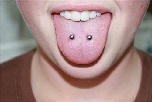 Tong piercing