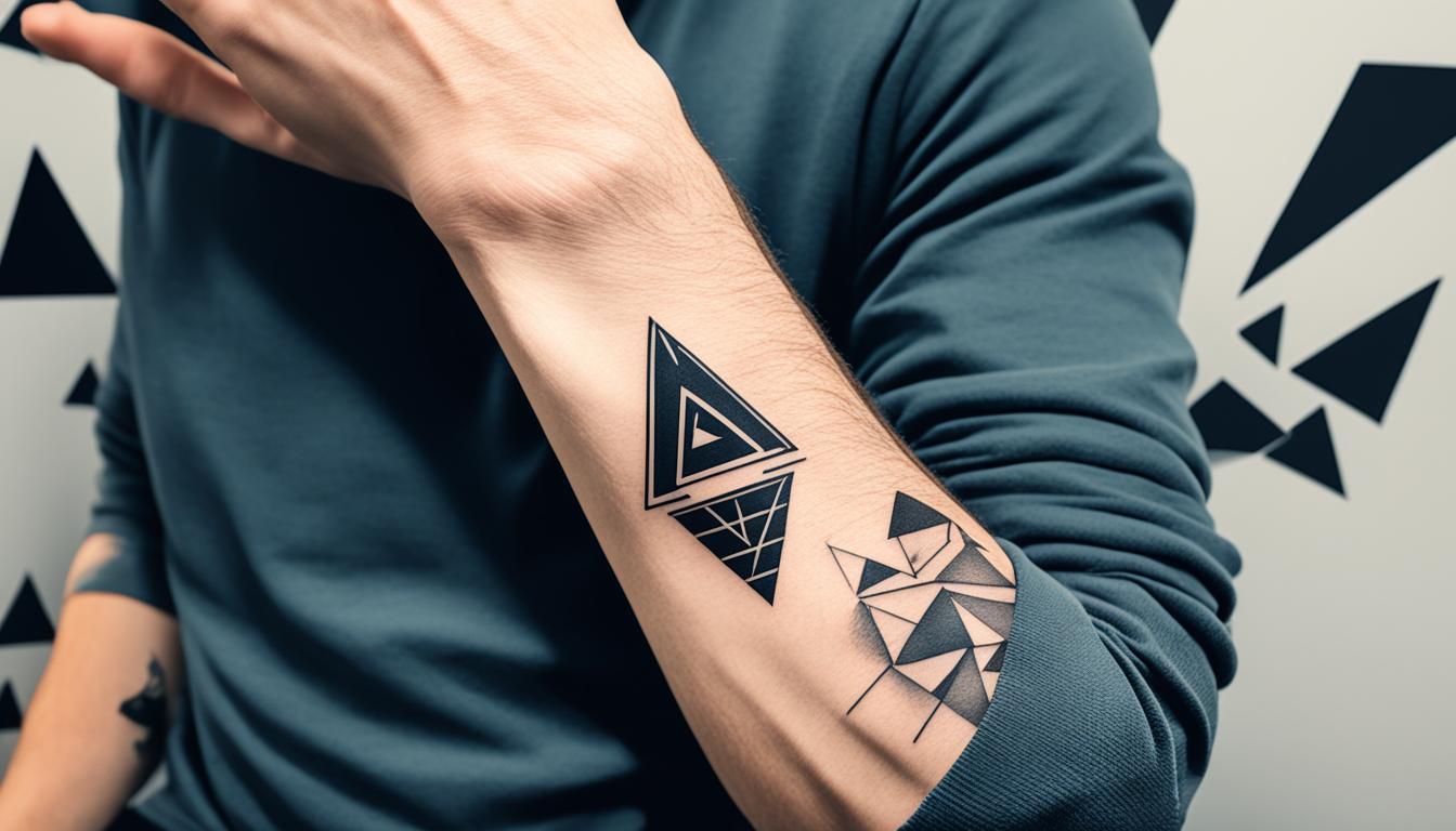 driehoek tattoo betekenis