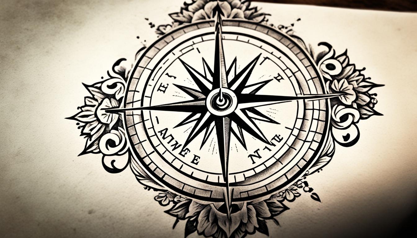 kompas tattoo betekenis